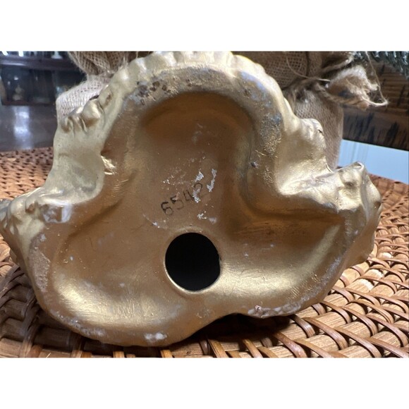 1950s Japan Hand-painted Golden Bisque Angel  Trio  ARDALT LENWILE 6542 - Picture 5 of 7